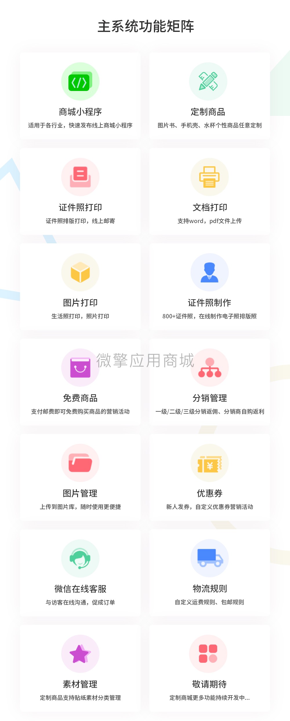 定制商城系统产品介绍 1